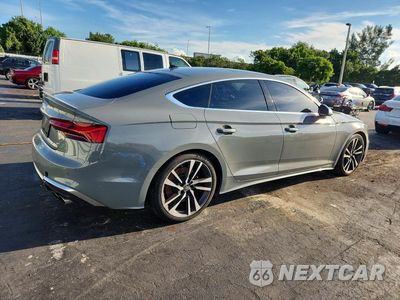Trzecie zdjęcie samochodu z tyłu: 2022 AUDI S5 PREMIUM PLUS VIN:WAUC4CF58NA011011 - miniatura