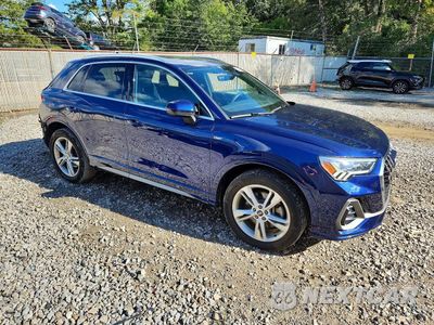 Czwarte zdjęcie samochodu z boku: 2022 AUDI Q3 PREMIUM PLUS S LINE 45 VIN:WA1EECF39N1148122 - miniatura