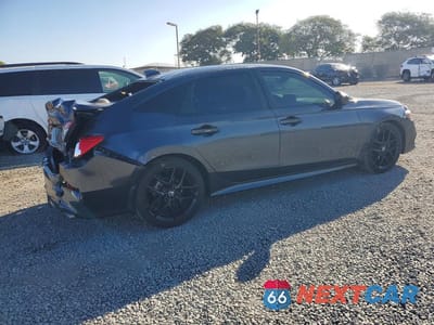 Trzecie zdjęcie samochodu z tyłu: 2023 HONDA CIVIC SPORT VIN:2HGFE2F52PH500159 - miniatura