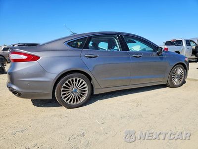 Trzecie zdjęcie samochodu z tyłu: 2013 FORD FUSION TITANIUM VIN:3FA6P0K93DR164758 - miniatura
