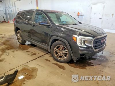 Czwarte zdjęcie samochodu z boku: 2022 GMC TERRAIN SLE VIN:3GKALTEV8NL232197 - miniatura