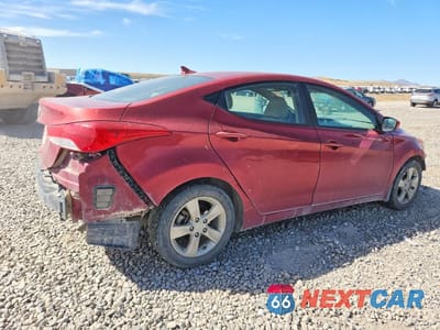 Trzecie zdjęcie samochodu z tyłu: 2012 HYUNDAI ELANTRA GLS VIN:KMHDH4AE2CU323504 - miniatura