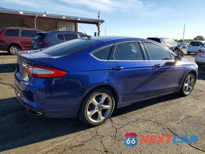 Trzecie zdjęcie samochodu z tyłu: 2016 FORD FUSION SE VIN:3FA6P0T96GR290633 - miniatura