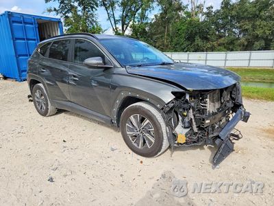 Czwarte zdjęcie samochodu z boku: 2023 HYUNDAI TUCSON BLUE VIN:KM8JBCA16PU094813 - miniatura