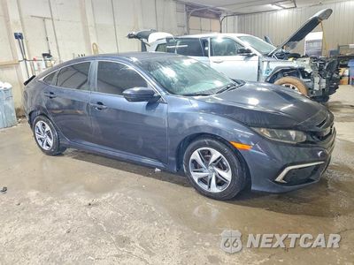 Czwarte zdjęcie samochodu z boku: 2019 HONDA CIVIC LX VIN:2HGFC2F60KH584375 - miniatura