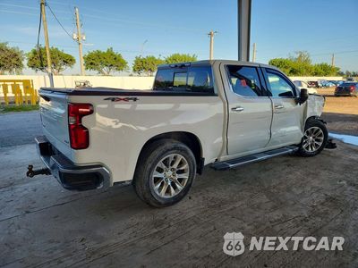 Trzecie zdjęcie samochodu z tyłu: 2021 CHEVROLET SILVERADO K1500 LTZ VIN:3GCUYGED0MG114774 - miniatura