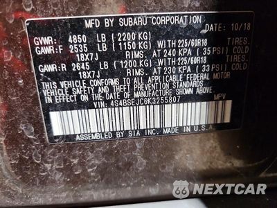Zdjęcie 13 z 13 samochodu: 2019 SUBARU OUTBACK 3.6R LIMITED VIN:4S4BSEJC6K3255807 - miniatura