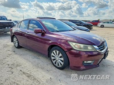 Czwarte zdjęcie samochodu z boku: 2015 HONDA ACCORD EXL VIN:1HGCR3F80FA019296 - miniatura