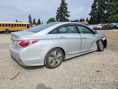 Trzecie zdjęcie samochodu z tyłu: 2013 HYUNDAI SONATA HYBRID VIN:KMHEC4A48DA050971 - miniatura