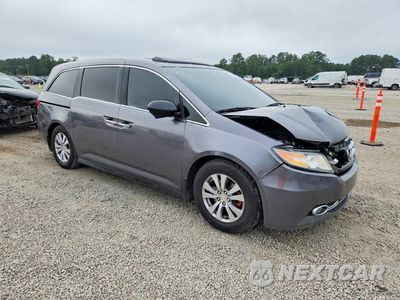 Czwarte zdjęcie samochodu z boku: 2014 HONDA ODYSSEY EXL VIN:5FNRL5H66EB007029 - miniatura