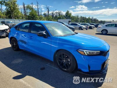 Czwarte zdjęcie samochodu z boku: 2025 HONDA CIVIC SPORT VIN:19XFL2H80SE014921 - miniatura