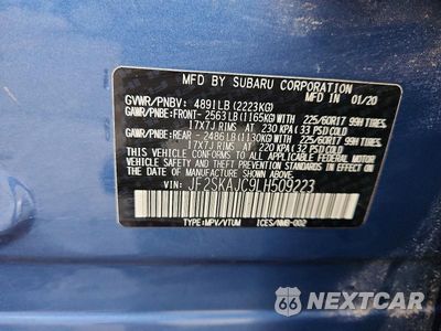 Zdjęcie 13 z 13 samochodu: 2020 SUBARU FORESTER PREMIUM VIN:JF2SKAJC9LH509223 - miniatura