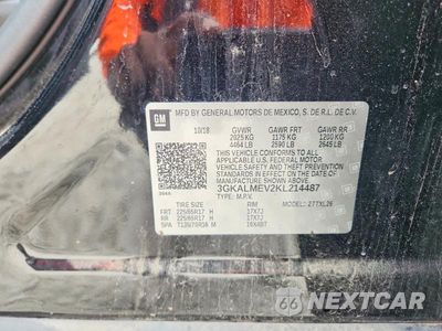 Zdjęcie 12 z 12 samochodu: 2019 GMC TERRAIN SLE VIN:3GKALMEV2KL214487 - miniatura