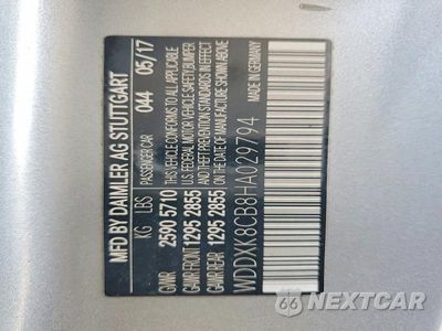 Zdjęcie 12 z 12 samochodu: 2017 MERCEDES-BENZ S 550 VIN:WDDXK8CB8HA029794 - miniatura
