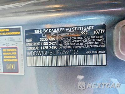 Zdjęcie 12 z 12 samochodu: 2018 MERCEDES-BENZ C 63 AMG-S VIN:WDDWJ8HB0JF659132 - miniatura