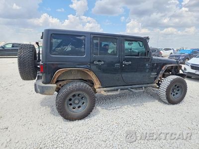 Trzecie zdjęcie samochodu z tyłu: 2018 JEEP WRANGLER UNLIMITED SPORT VIN:1C4BJWDG1JL931641 - miniatura