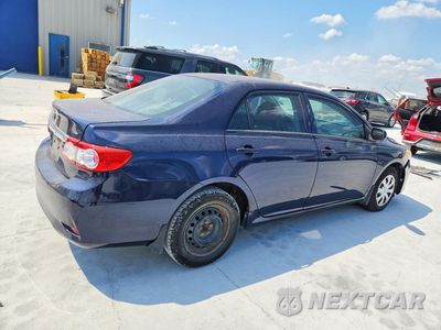 Trzecie zdjęcie samochodu z tyłu: 2013 TOYOTA COROLLA L VIN:5YFBU4EE6DP206668 - miniatura