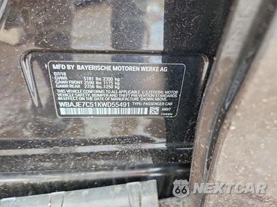Zdjęcie 12 z 12 samochodu: 2019 BMW 540 XI VIN:WBAJE7C51KWD55491 - miniatura