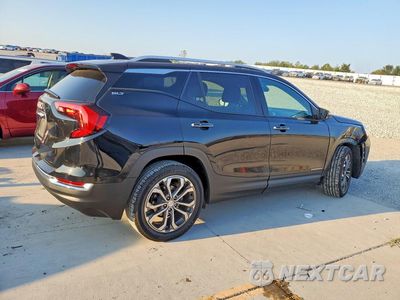 Trzecie zdjęcie samochodu z tyłu: 2020 GMC TERRAIN SLT VIN:3GKALPEV3LL291274 - miniatura