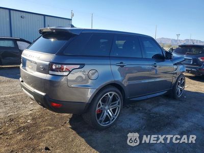 Trzecie zdjęcie samochodu z tyłu: 2016 LAND ROVER RANGE ROVER SPORT HSE VIN:SALWR2KF3GA650788 - miniatura