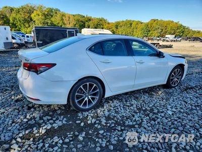 Trzecie zdjęcie samochodu z tyłu: 2016 ACURA TLX VIN:19UUB2F33GA006437 - miniatura