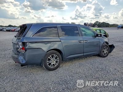 Trzecie zdjęcie samochodu z tyłu: 2011 HONDA ODYSSEY EXL VIN:5FNRL5H66BB004837 - miniatura
