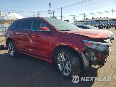 Czwarte zdjęcie samochodu z boku: 2013 FORD EDGE SPORT VIN:2FMDK4AK6DBE31736 - miniatura