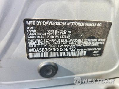 Zdjęcie 12 z 12 samochodu: 2016 BMW 535 XI VIN:WBA5B3C59GG259433 - miniatura