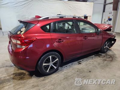 Trzecie zdjęcie samochodu z tyłu: 2019 SUBARU IMPREZA PREMIUM VIN:4S3GTAC66K3713224 - miniatura