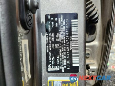 Zdjęcie 12 z 12 samochodu: 2015 KIA OPTIMA LX VIN:5XXGM4A70FG410570 - miniatura