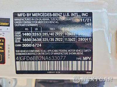 Zdjęcie 13 z 13 samochodu: 2022 MERCEDES-BENZ GLE COUPE AMG 53 4MATIC VIN:4JGFD6BB2NA633077 - miniatura