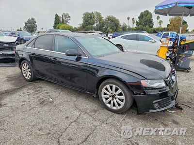 Czwarte zdjęcie samochodu z boku: 2012 AUDI A4 PREMIUM VIN:WAUAFAFL6CA118382 - miniatura