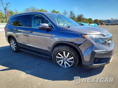 Czwarte zdjęcie samochodu z boku: 2019 HONDA PILOT EXL VIN:5FNYF6H57KB083581 - miniatura