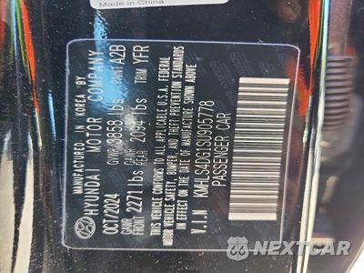 Zdjęcie 12 z 12 samochodu: 2025 HYUNDAI ELANTRA SEL VIN:KMHLS4DG1SU905778 - miniatura