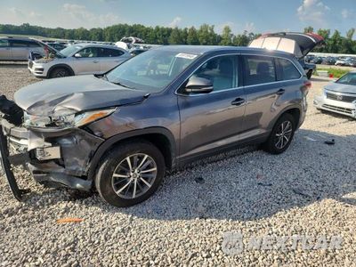 2018 TOYOTA HIGHLANDER XLE 5TDKZRFH3JS543826 - główne zdjęcie licytacji z USA - miniatura