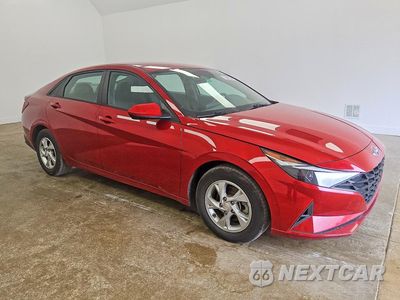 Czwarte zdjęcie samochodu z boku: 2023 HYUNDAI ELANTRA SE VIN:KMHLL4AG7PU484061 - miniatura