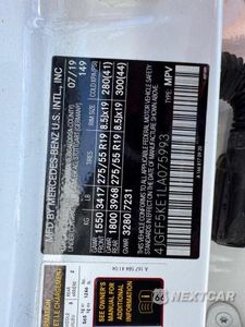 Zdjęcie 10 z 10 samochodu: 2020 MERCEDES-BENZ GLS 450 4MATIC VIN:4JGFF5KE1LA075993 - miniatura