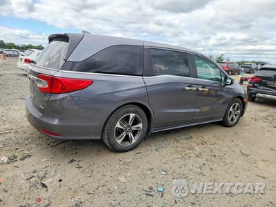 Trzecie zdjęcie samochodu z tyłu: 2019 HONDA ODYSSEY TOURING VIN:5FNRL6H80KB088581 - miniatura