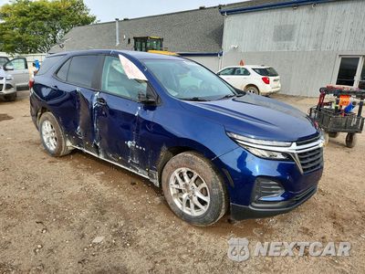 Czwarte zdjęcie samochodu z boku: 2023 CHEVROLET EQUINOX LS VIN:3GNAXHEG3PL106435 - miniatura