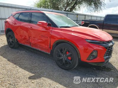 Czwarte zdjęcie samochodu z boku: 2020 CHEVROLET BLAZER RS VIN:3GNKBKRS3LS694092 - miniatura