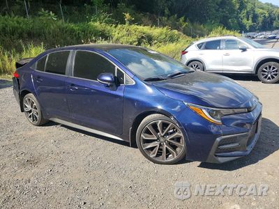 Czwarte zdjęcie samochodu z boku: 2022 TOYOTA COROLLA SE VIN:JTDS4MCE8NJ088647 - miniatura