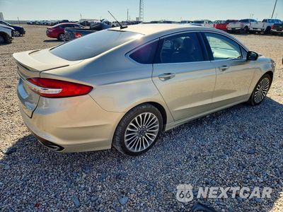 Trzecie zdjęcie samochodu z tyłu: 2017 FORD FUSION TITANIUM VIN:3FA6P0K9XHR222029 - miniatura