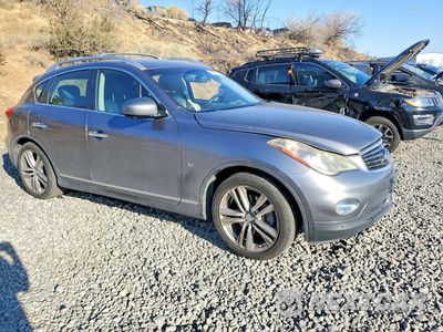 Czwarte zdjęcie samochodu z boku: 2014 INFINITI QX50 JOURNEY VIN:JN1BJ0HR6EM191225 - miniatura