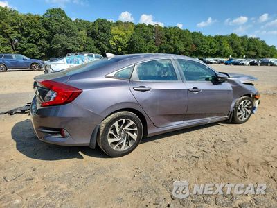 Trzecie zdjęcie samochodu z tyłu: 2017 HONDA CIVIC EX VIN:19XFC2F79HE079530 - miniatura