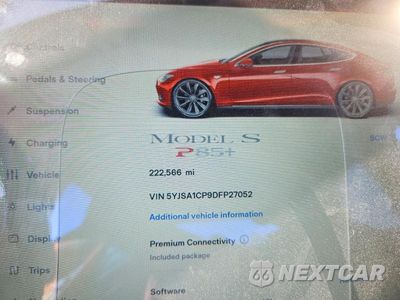 Zdjęcie 9 z 12 samochodu: 2013 TESLA MODEL S VIN:5YJSA1CP9DFP27052 - miniatura