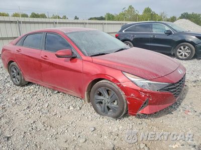 Czwarte zdjęcie samochodu z boku: 2023 HYUNDAI ELANTRA SEL VIN:KMHLM4AGXPU564659 - miniatura