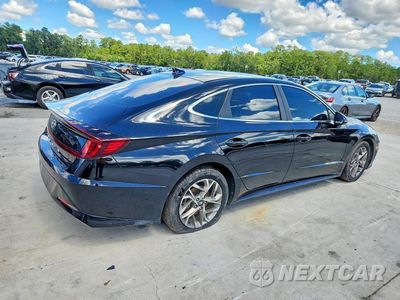 Trzecie zdjęcie samochodu z tyłu: 2021 HYUNDAI SONATA SEL VIN:KMHL64JA9MA143759 - miniatura
