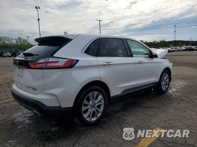 Trzecie zdjęcie samochodu z tyłu: 2019 FORD EDGE TITANIUM VIN:2FMPK4K91KBC46225 - miniatura