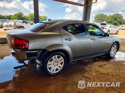 Trzecie zdjęcie samochodu z tyłu: 2013 DODGE AVENGER SE VIN:1C3CDZAB7DN619312 - miniatura