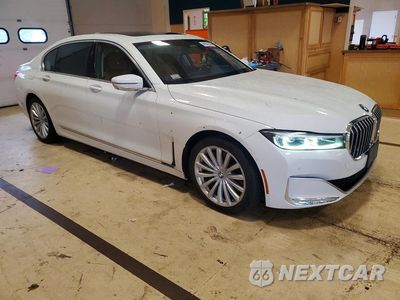 Czwarte zdjęcie samochodu z boku: 2020 BMW 740 XI VIN:WBA7T4C02LGF97110 - miniatura